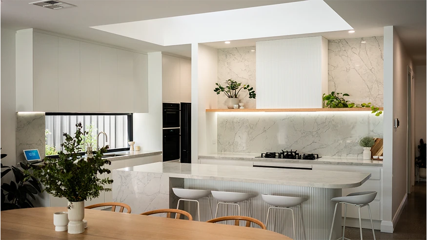 A modern family home on Largs Bay by Elmac Homes, as featured by The Local Project and PDL.