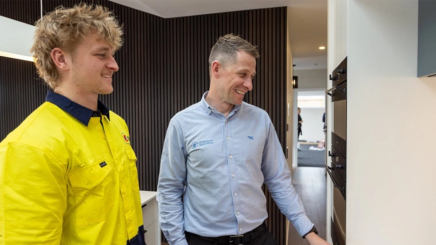 Sparkies of New Zealand: Christchurch Electrical staff