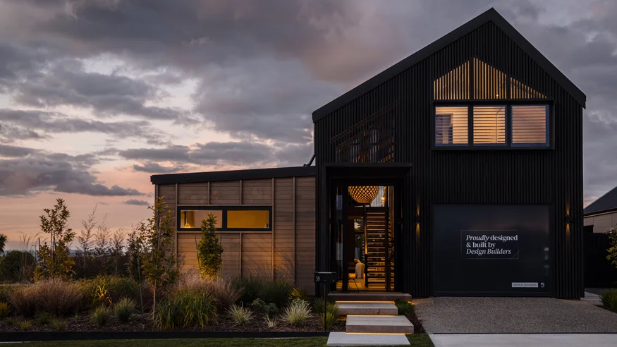 Design Builders’ new build by Lake Taupō, New Zealand, featuring Clipsal Solis