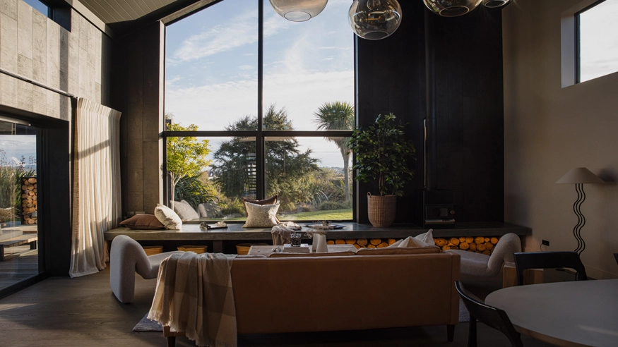 Design Builders’ newest build in Taupō’s interior.