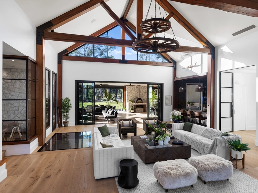  A home designed in the Modern Cottagecore style.
