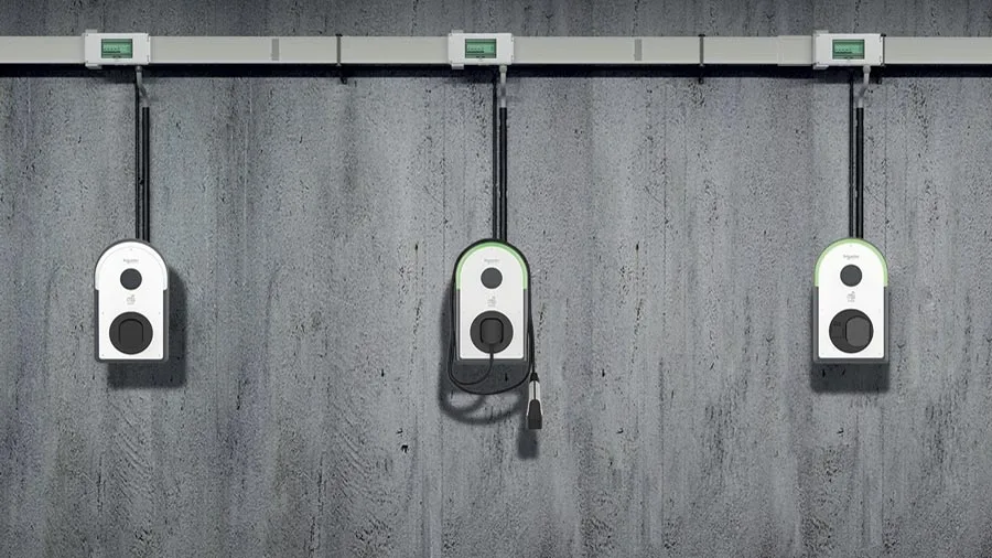 Multiple EV chargers