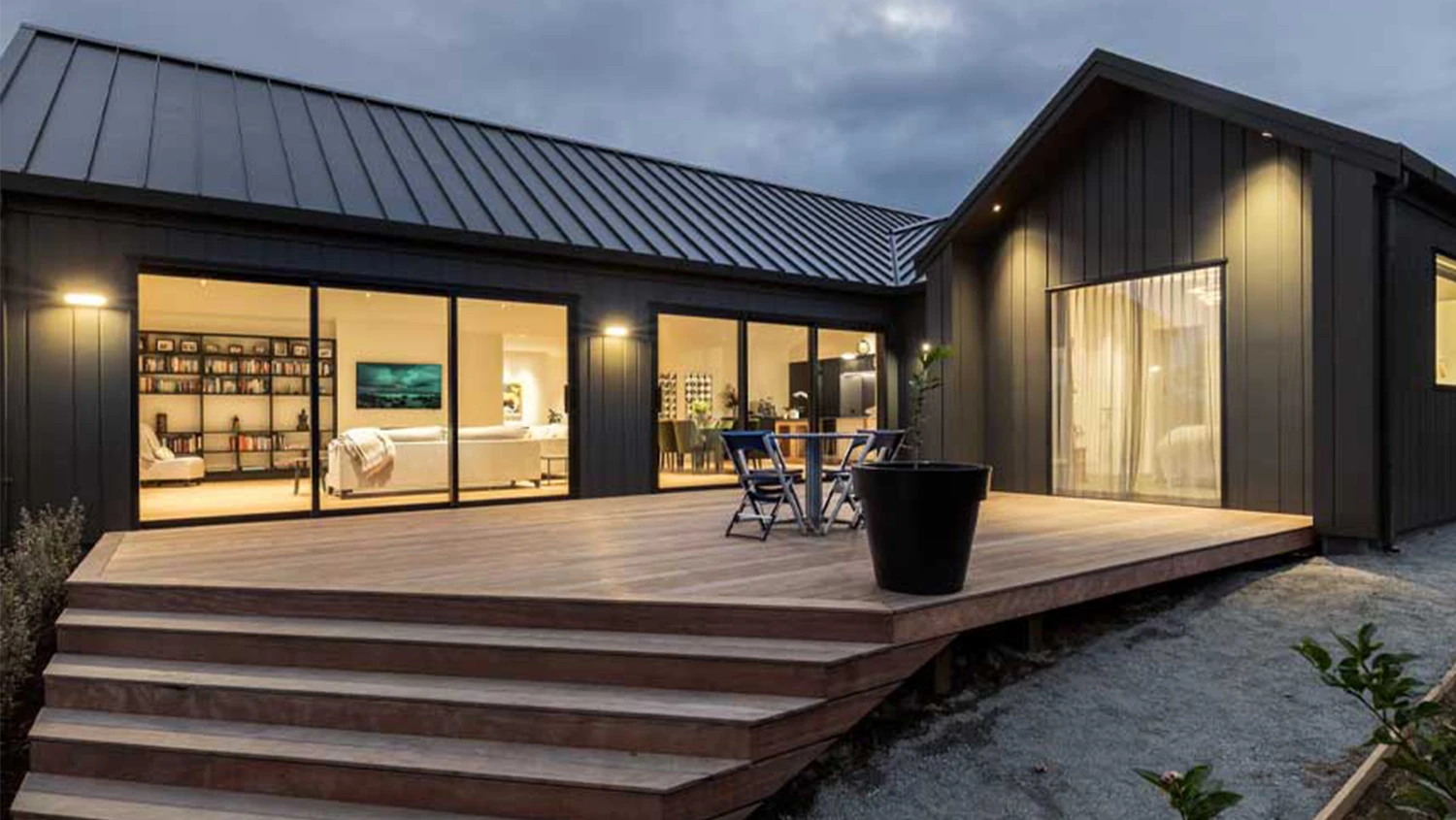 Alistair and Carol’s Bay of Plenty home after renovations and upgrades.