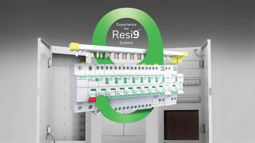 A spread of PDL by Schneider Electric Resi9 Circuit Protection products.
