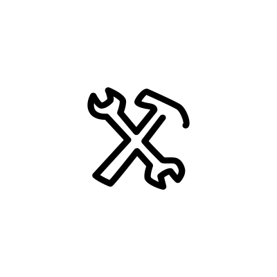 Hammer and screwdriver icon