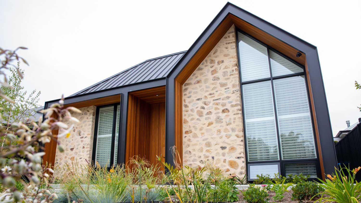 Front of Troy Klemm and interior designer Carmel Siciliano-Klemm's home