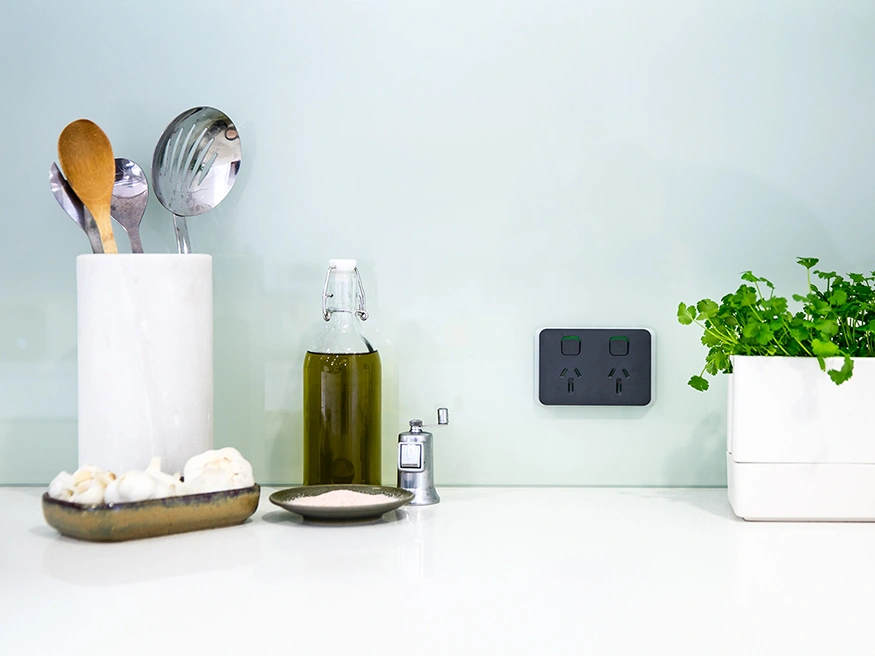 iconic socket on wall