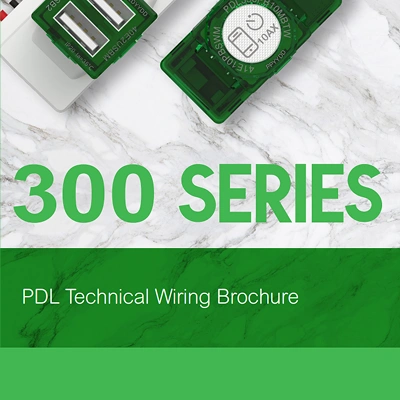 The cover page for the PDL 300 Series mechs technical catalogue.